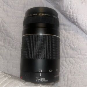 Canon 75-300 zoom lens